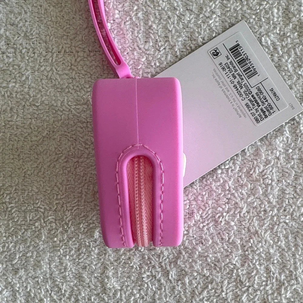 Heyday Pink Earbuds Pop-in Case Cover with Dog Charm